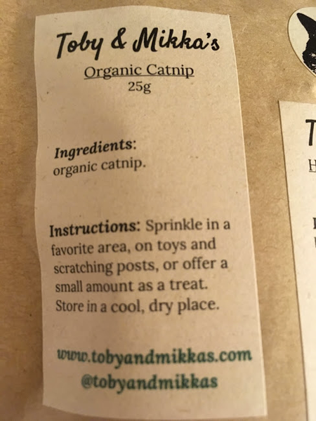 Organic Catnip
