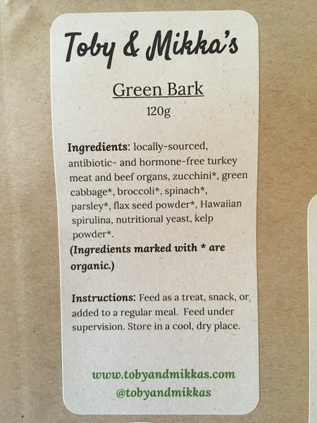 Green Bark with Turkey