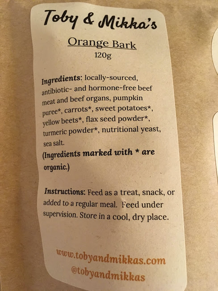 Orange Bark with Beef