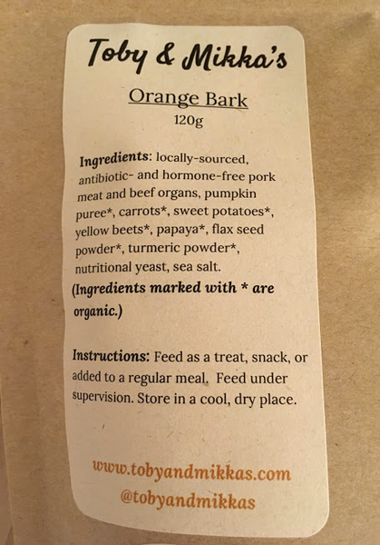 Orange Bark with Pork