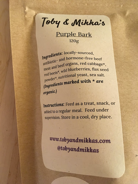 Purple Bark with Beef