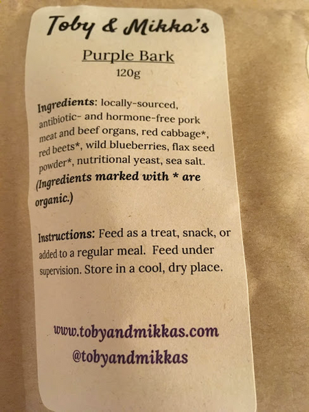 Purple Bark with Pork
