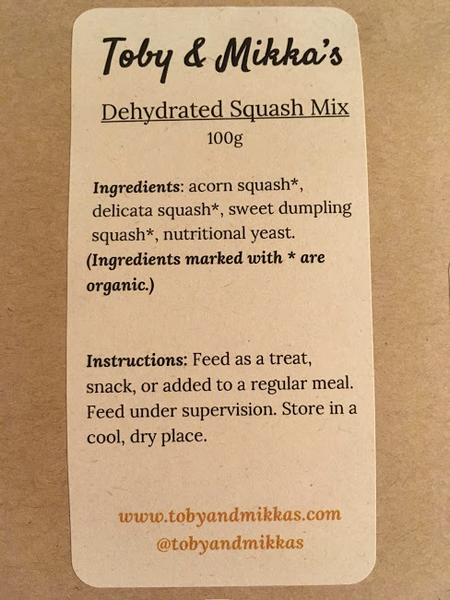 Dehydrated Squash Mix
